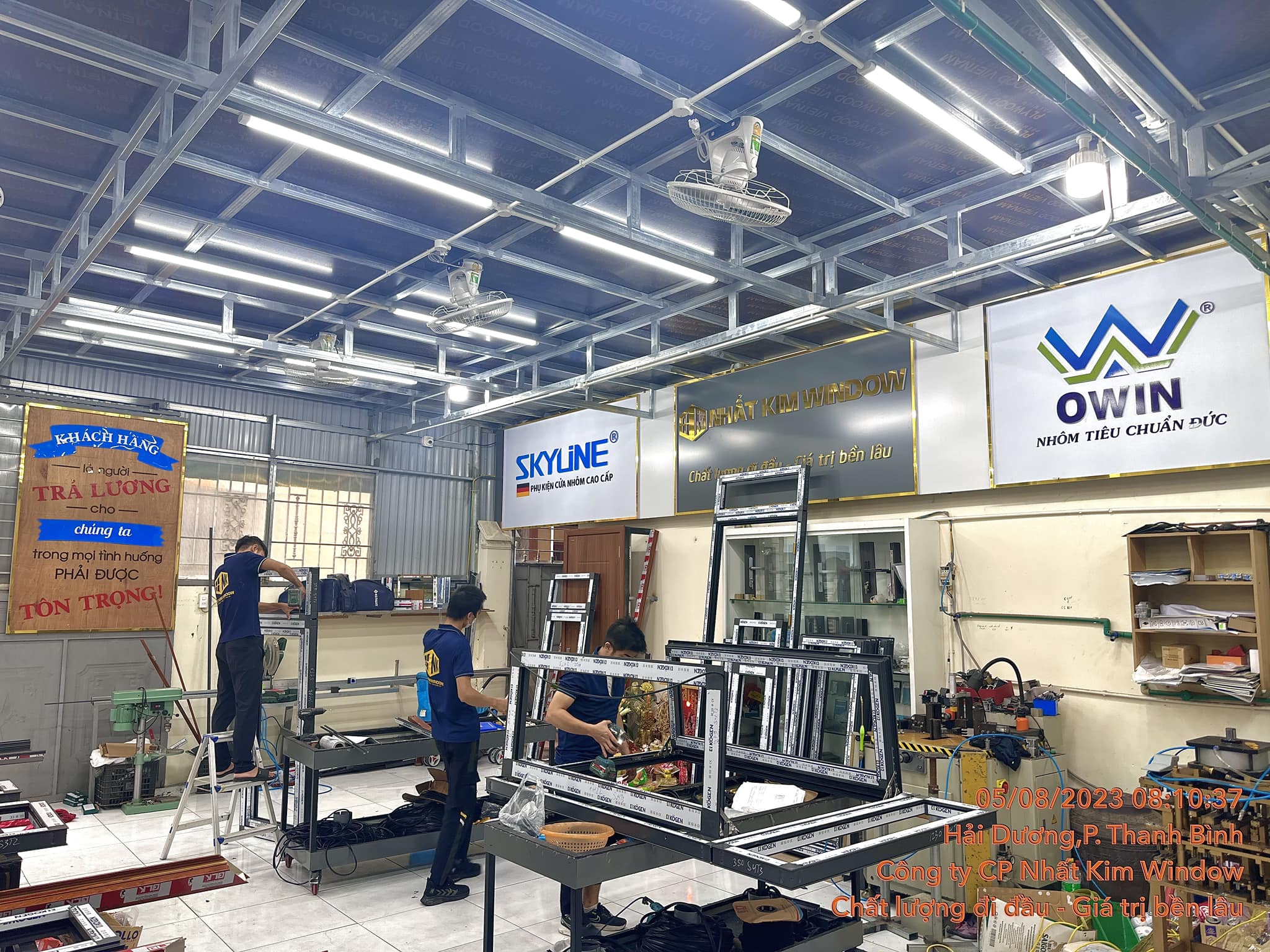 Nhà xưởng sản xuất